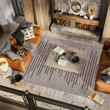 Zolak Berber Stripe Geometric Area Rug